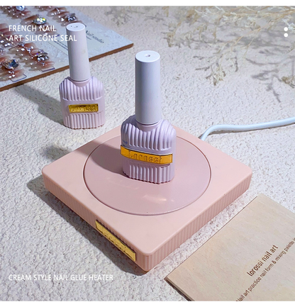 Nail Gel Warming Pad – Smart Heating Mat for Gel Polish & Builder Gel (Gravity Sensor)