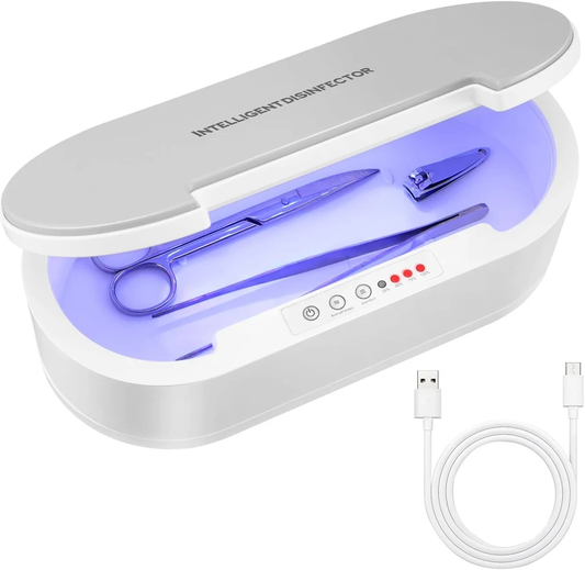 Rechargeable UV Sterilizer Box with Voice Prompt & Aroma Diffuser