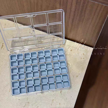 48 Small Grids Nail Art Decor Storage Box