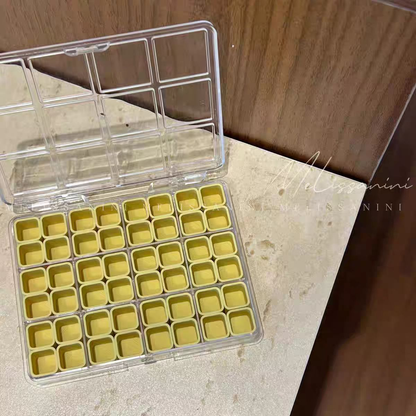 48 Small Grids Nail Art Decor Storage Box