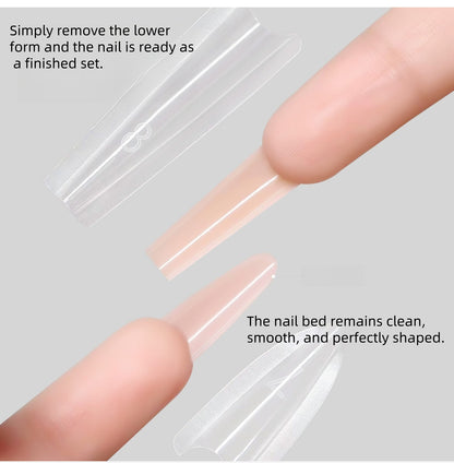 Reusable Sandwich Dual Nail Extension Mold 240pcs