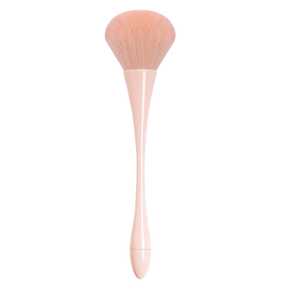 Long Handle Nail Dust Brush - Soft Pink