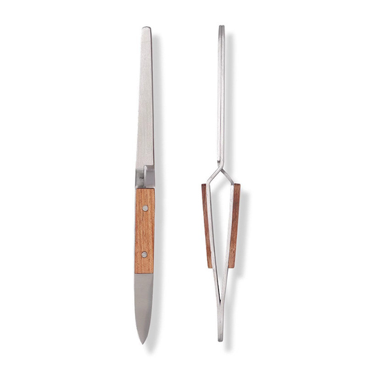 Wooden Handle Nail Shaping Clip