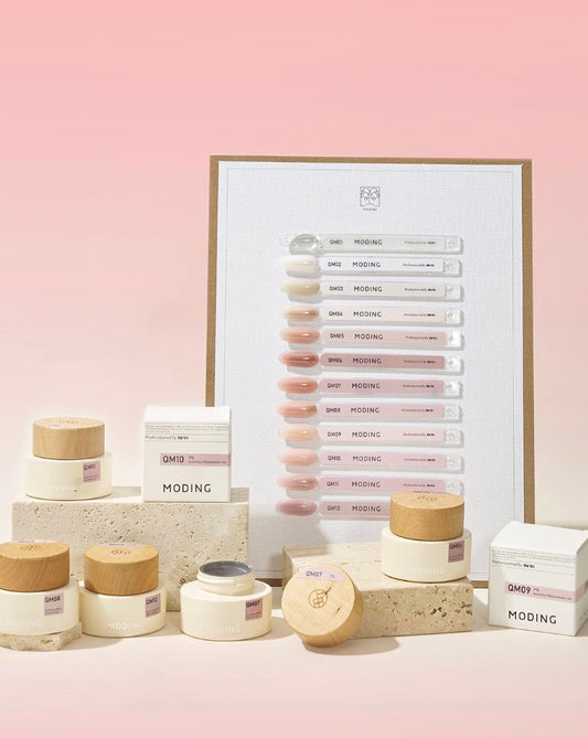 Moding High Hardness Colored Extension Gel - Pure Nude Series (12 Colors)