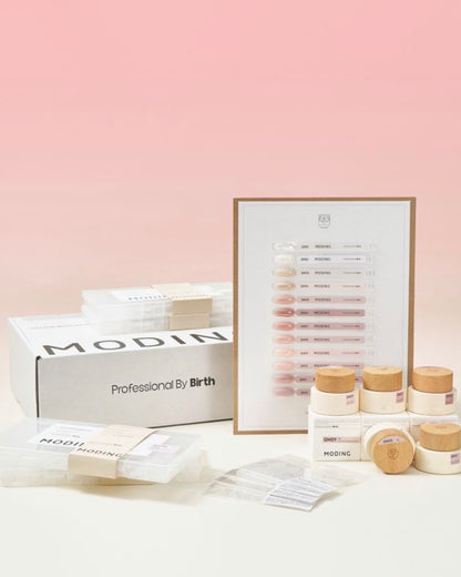 Moding High Hardness Colored Extension Gel Whole Set - Pure Nude Series (12 Colors)