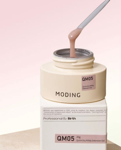 Moding High Hardness Colored Extension Gel - Pure Nude Series (12 Colors)