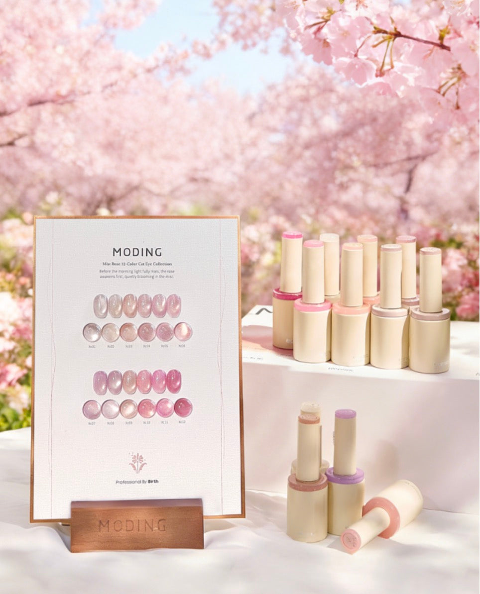 [HEMA Free] Moding Mist Rose Cat Eye Gel