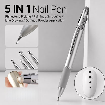 5-in-1 Multifunctional Nail Art Pen