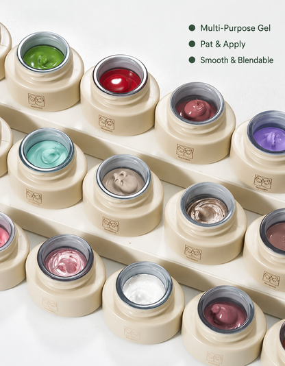 Moding Soft Cream Nail Art Gel 36 Colors Whole Set