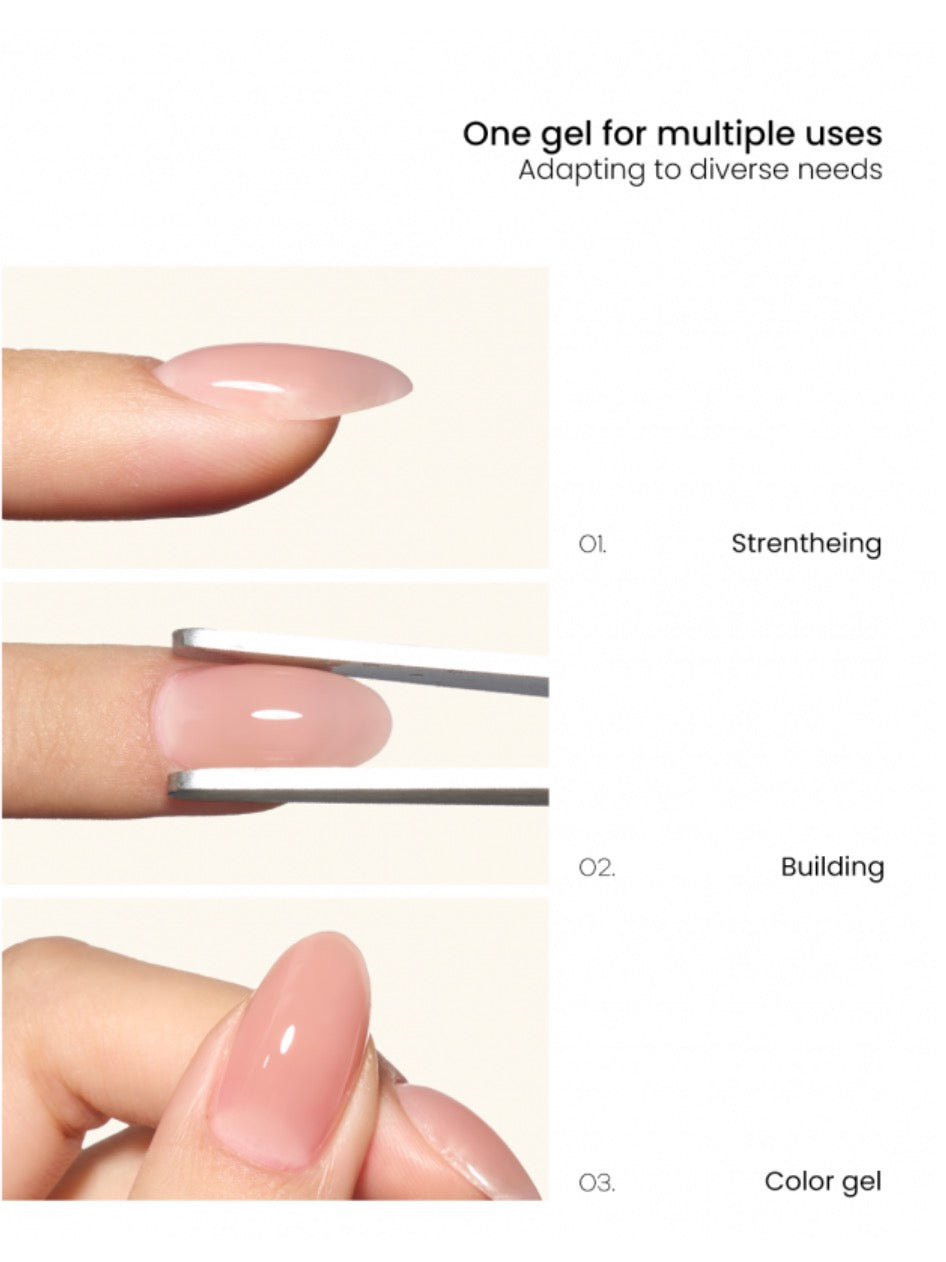 [HEMA FREE] Moding Tinted Nude Builder Gel