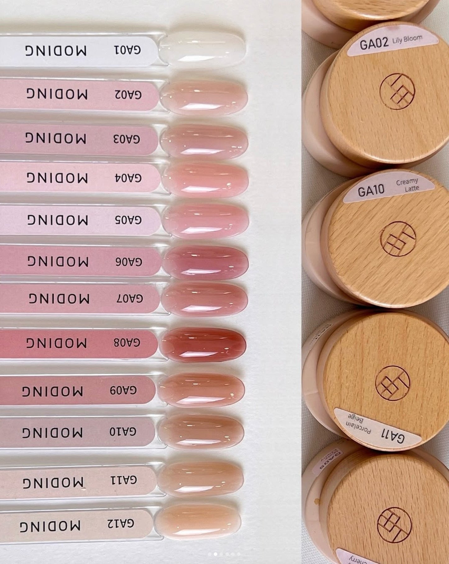 [HEMA FREE] Moding Tinted Nude Builder Gel
