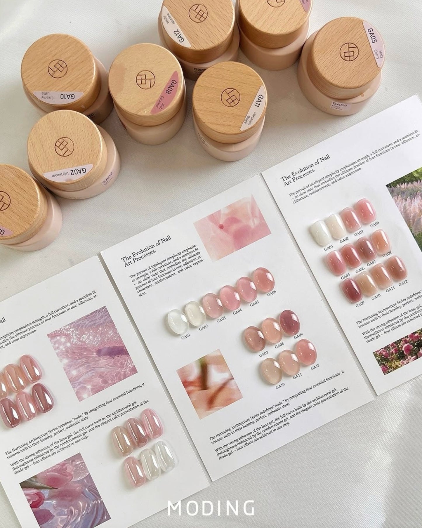 [HEMA FREE] Moding Tinted Nude Builder Gel