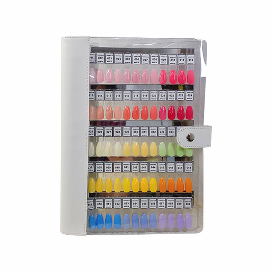 Magnetic Nail Color Swatch Display Book – 120 Tips
