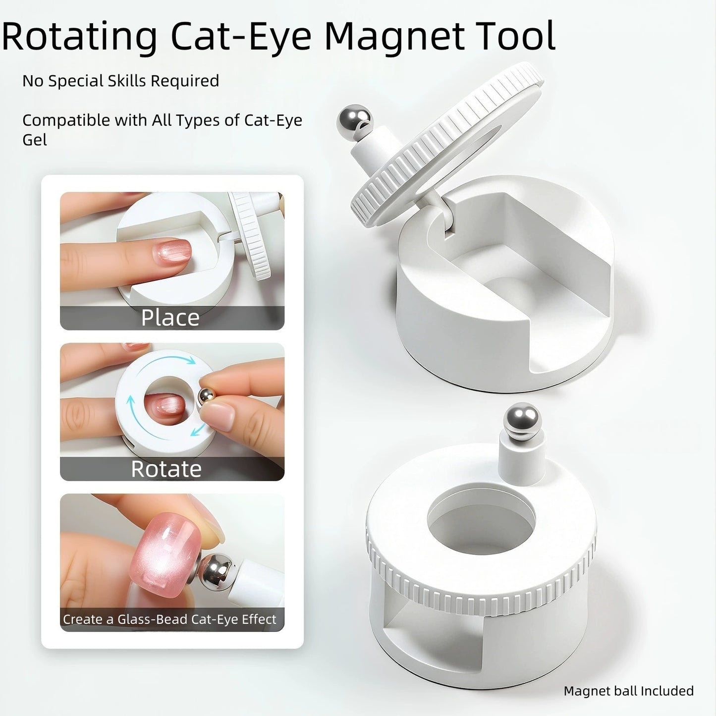 Rotating Cat Eye Magnet Tool