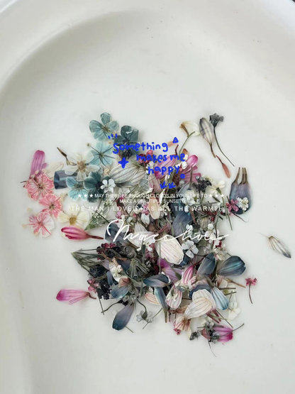 Dried Flower Nail Art Set - 3 Style