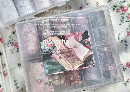 Romantic Reverie Vintage Rococo Nail Transfer Foil Set – 10 Rolls
