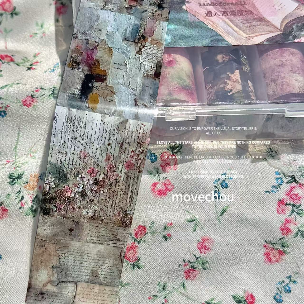 Romantic Reverie Vintage Rococo Nail Transfer Foil Set – 10 Rolls