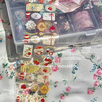 Romantic Reverie Vintage Rococo Nail Transfer Foil Set – 10 Rolls