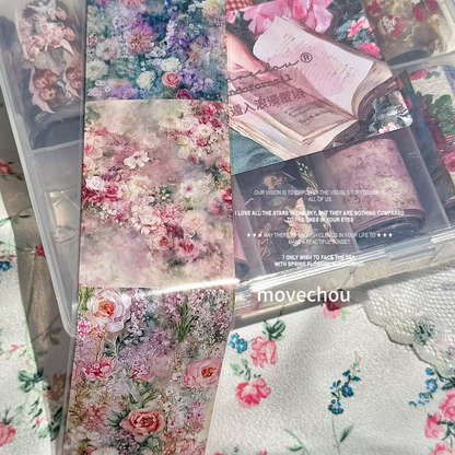 Romantic Reverie Vintage Rococo Nail Transfer Foil Set – 10 Rolls
