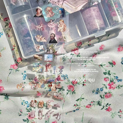 Romantic Reverie Vintage Rococo Nail Transfer Foil Set – 10 Rolls