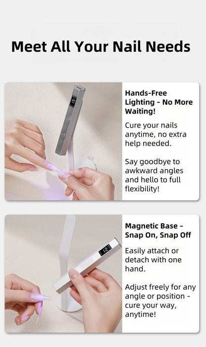 Handheld Portable Nail Lamp with Stand
