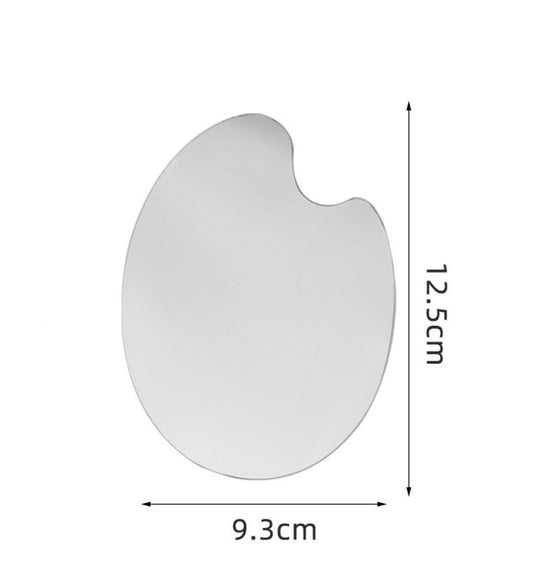 Palette de couleurs pour ongles en acier inoxydable de forme irrégulière