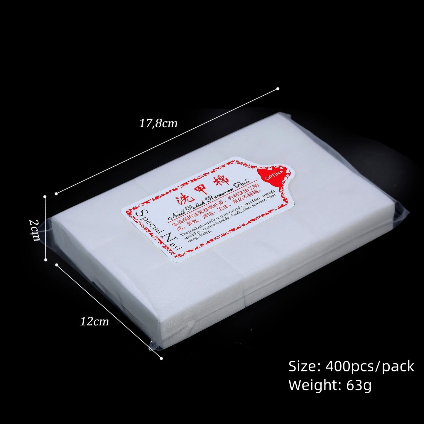 Lint-free Nail Wipes