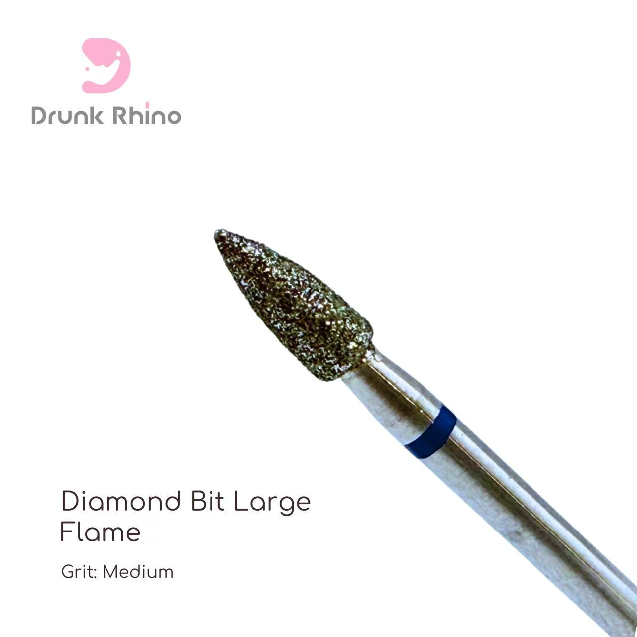 Drunk Rhino Diamond Bit - Large Flame