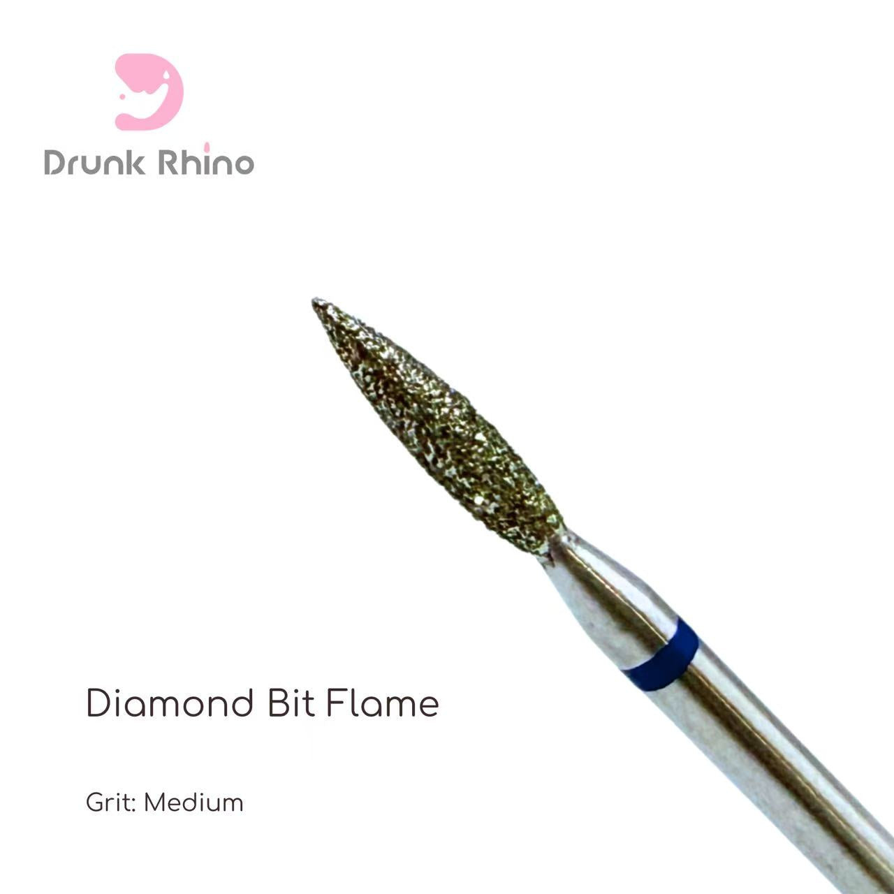 Drunk Rhino Diamond Bit - Flame
