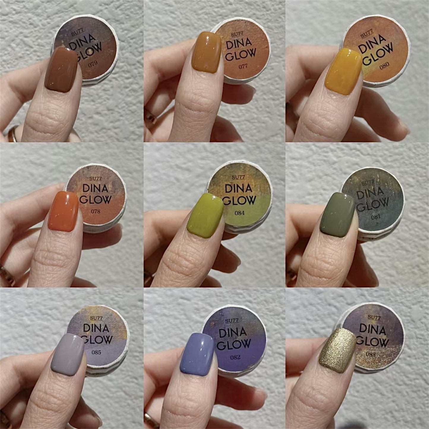DinaGlow Painting Series Color Gel [077-085]