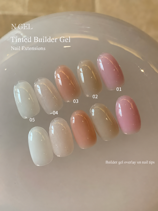 N GEL Nude Tinted Builder Gel – Nail Extensions