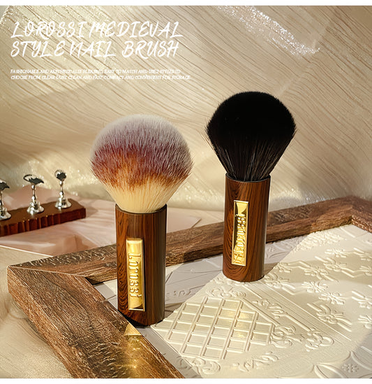 Wooden Handle Nail Art Dust Brush