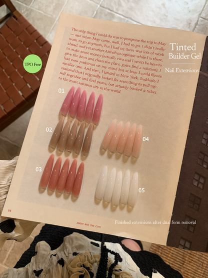 N GEL Nude Tinted Builder Gel – Nail Extensions