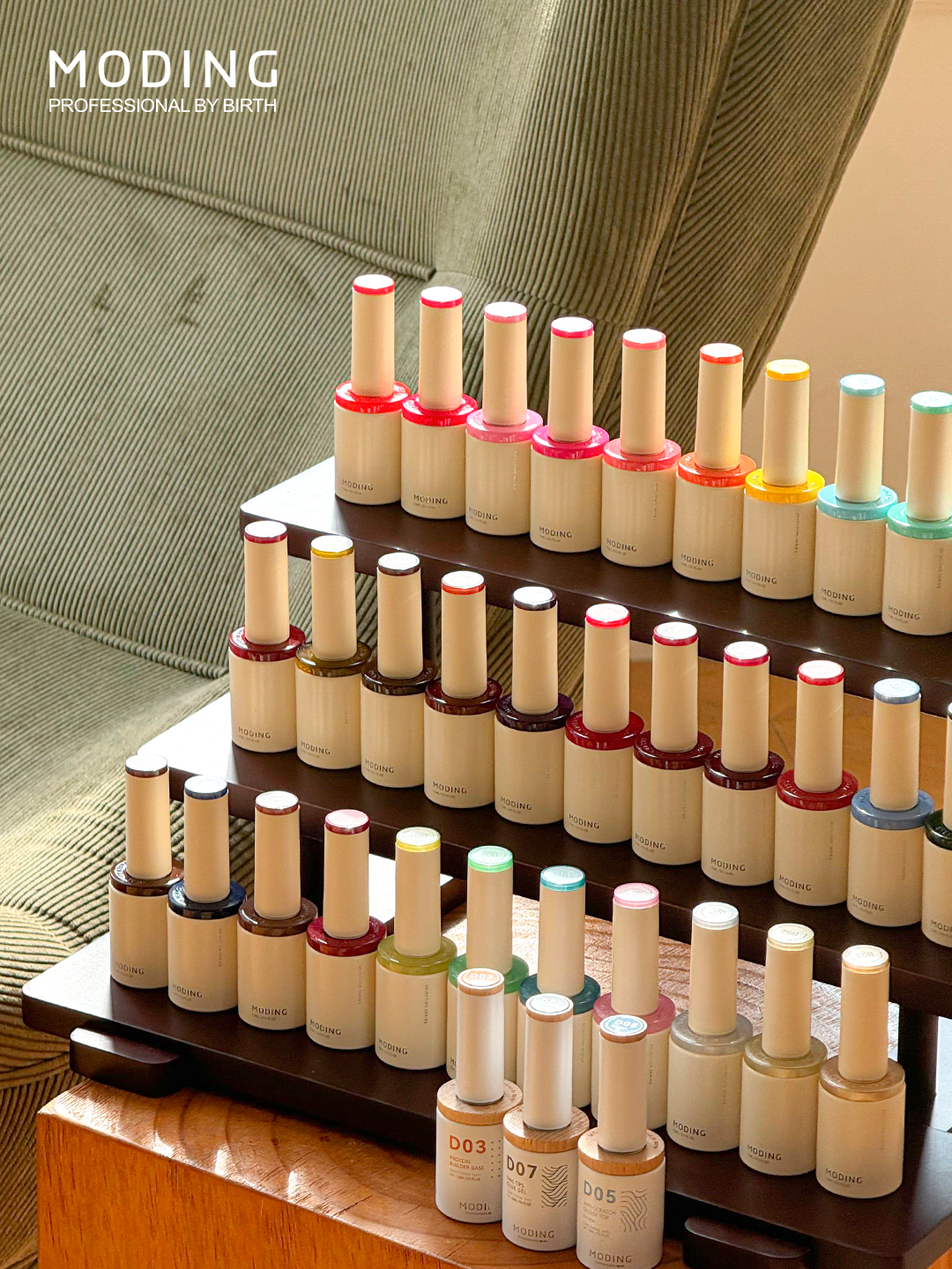 [HEMA Free] Moding Primordial Whisper Series Color Gel Set - 100 Colors
