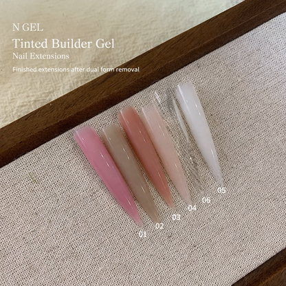 N GEL Nude Tinted Builder Gel – Nail Extensions