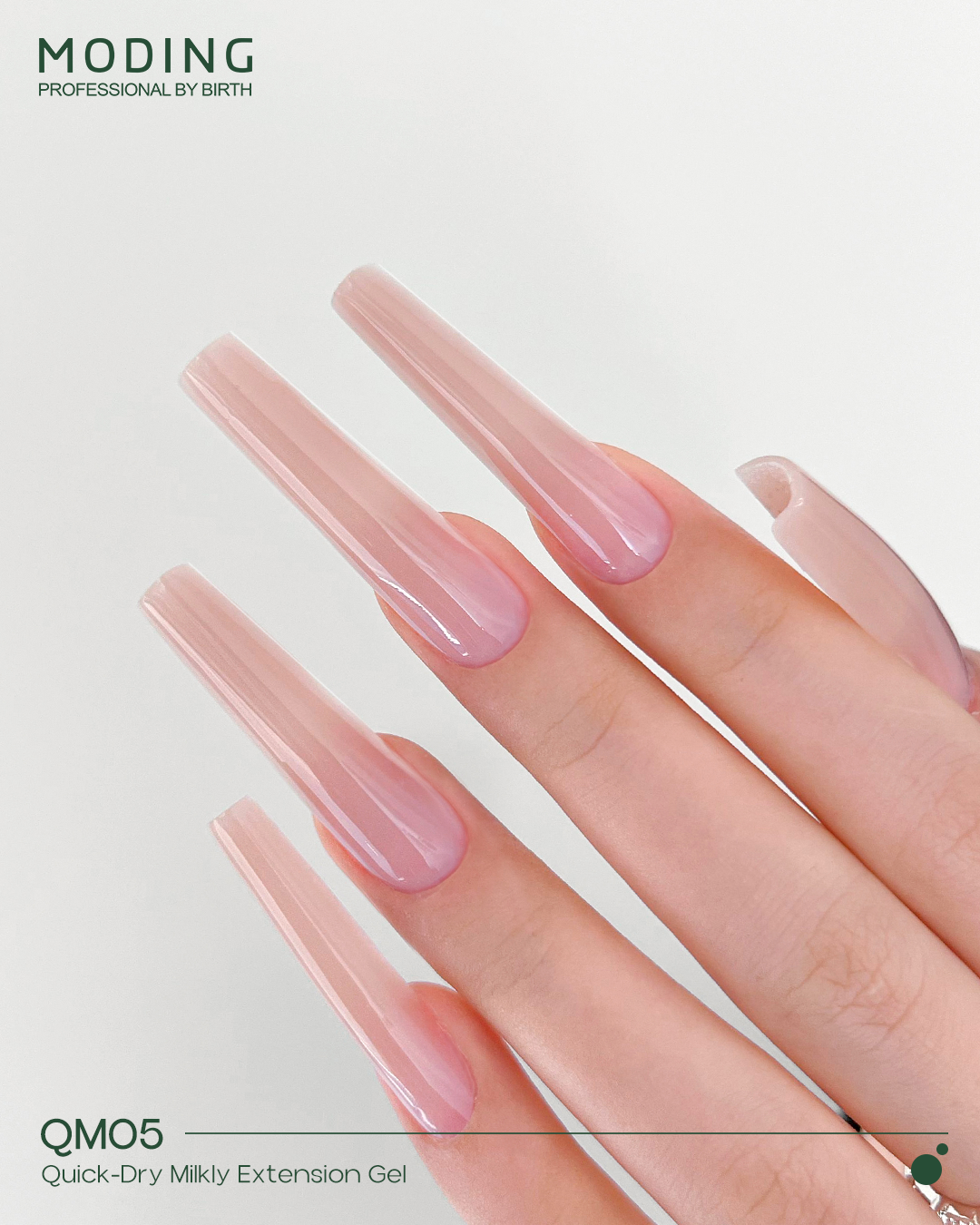 Moding High Hardness Colored Extension Gel - Pure Nude Series (12 Colors)