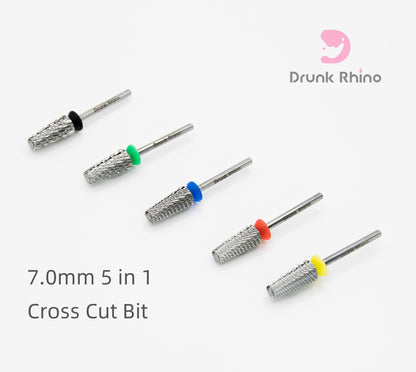 7.0mm 5 in 1 Cross Cut Bit