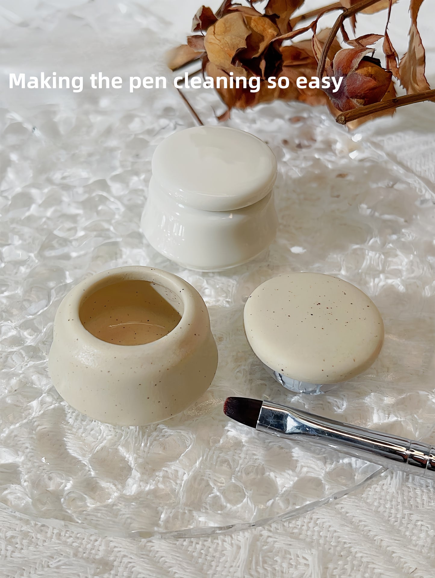 Nail Art Brush Washing Cup