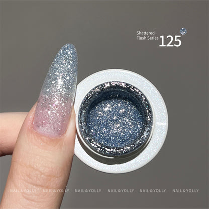 Nail & Yolly Linglong Luminous Diamond Shattered Gel