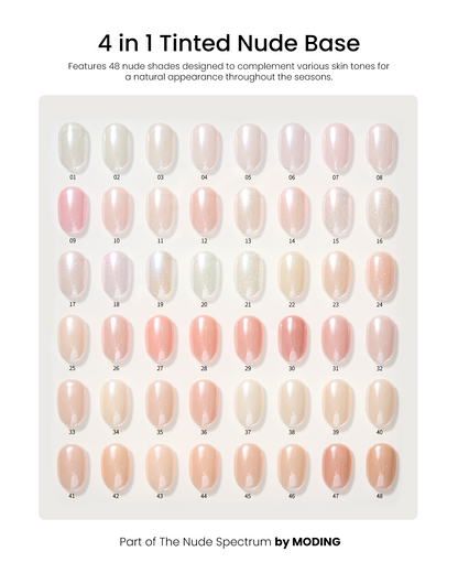 Moding 4 in 1 Tinted Nude Base - 48 Shades Set