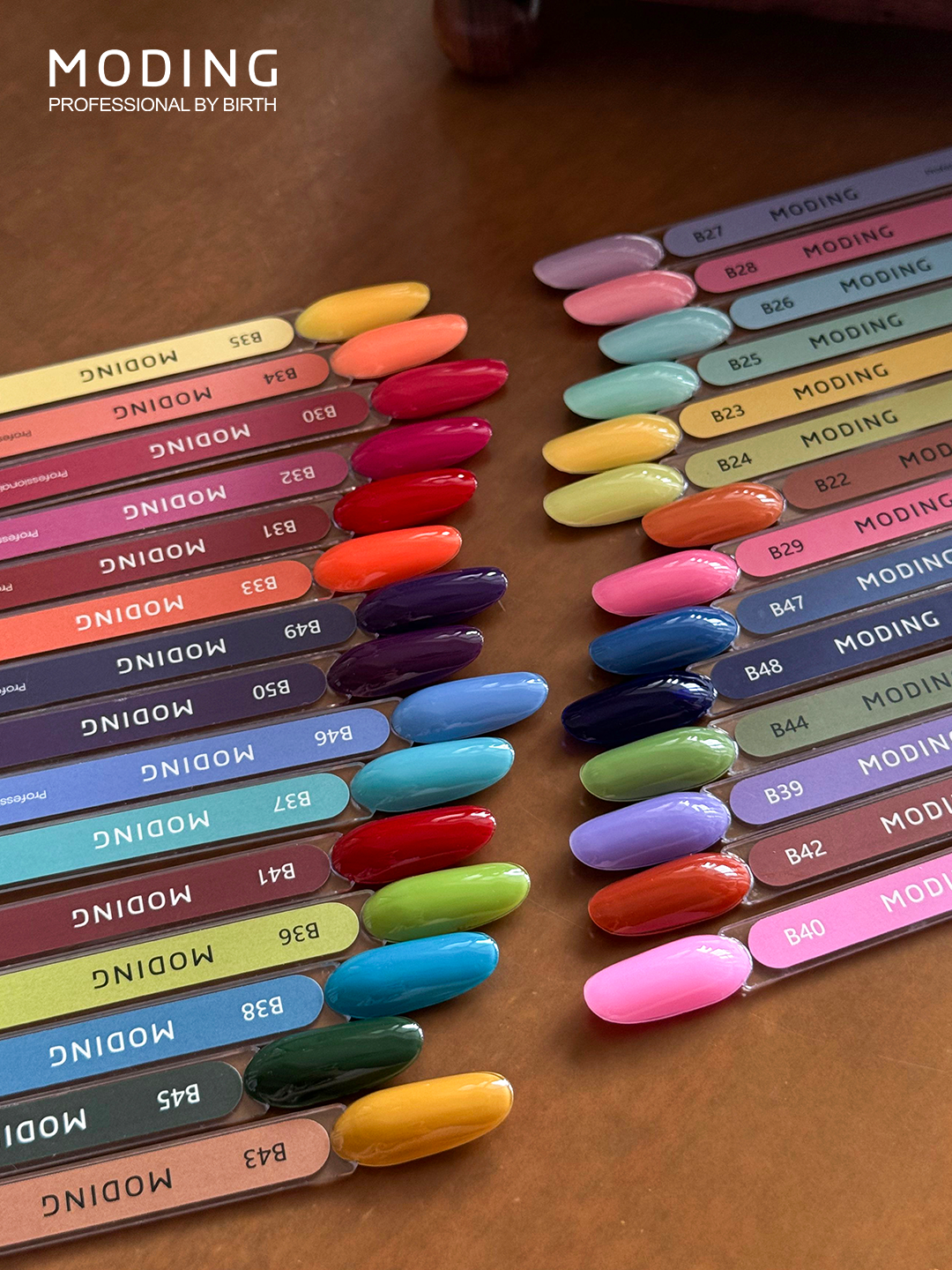 [HEMA Free] Moding Primordial Whisper Series Color Gel Set - 100 Colors