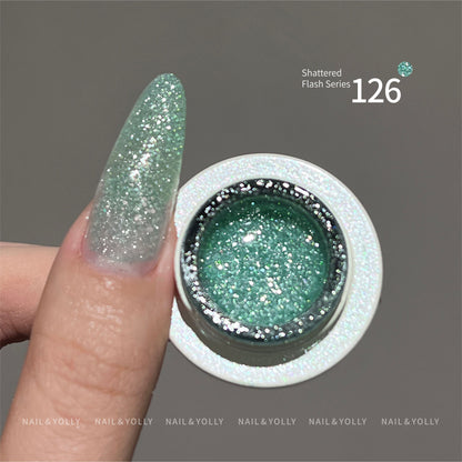 Nail & Yolly Linglong Luminous Diamond Shattered Gel