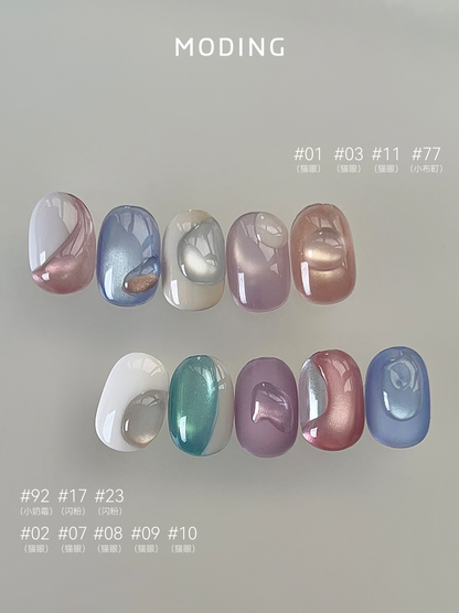Moding  Hydrated Shiny Texture Cat eye