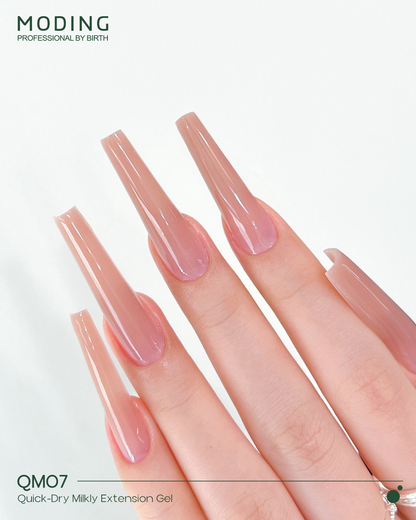 Moding High Hardness Colored Extension Gel - Pure Nude Series (12 Colors)