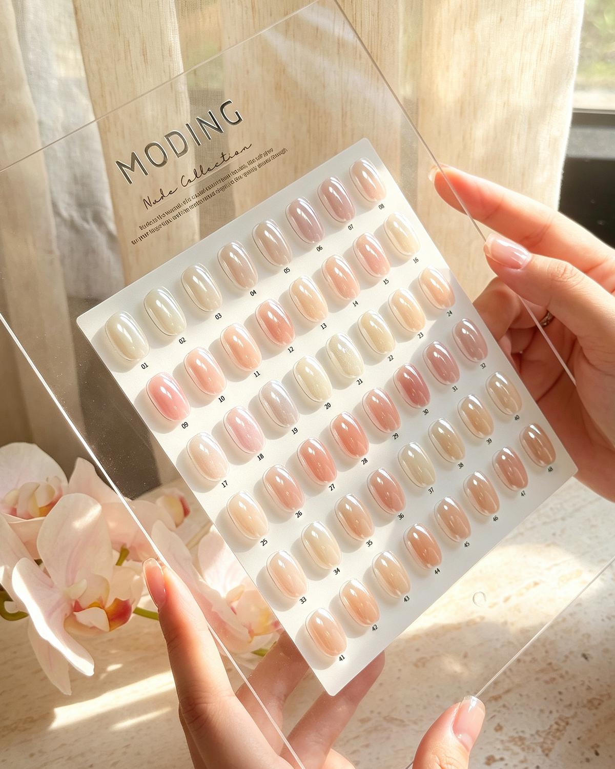 Moding 4 in 1 Tinted Nude Base - 48 Shades Set