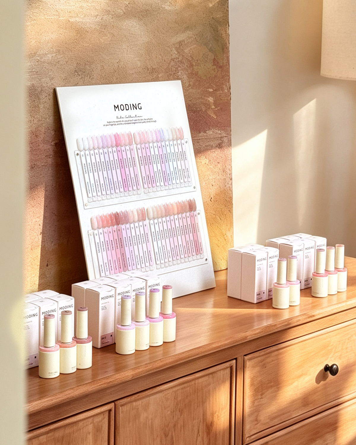 Moding 4 in 1 Tinted Nude Base - 48 Shades Set
