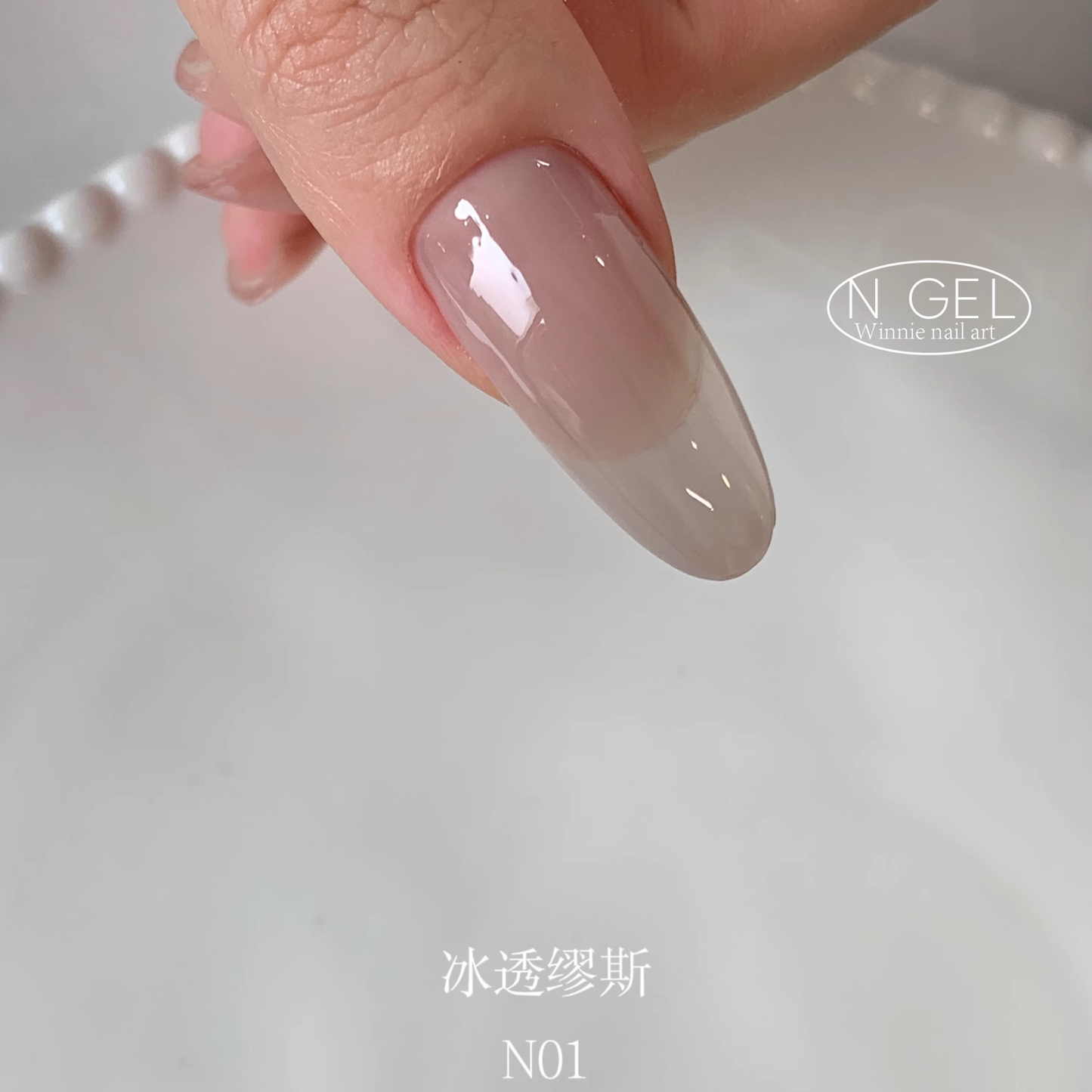 N GEL Icy Nude Series Color Gel 5g