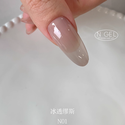 N GEL Icy Nude Series Color Gel 5g