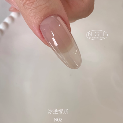 N GEL Icy Nude Series Color Gel 5g