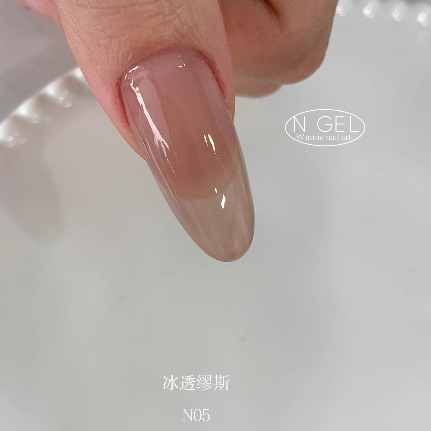 N GEL Icy Nude Series Color Gel 5g